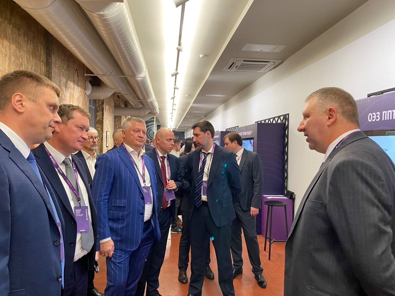 The stand of the SEZ “Alga” was visited by the Deputy Minister of Economic Development of Russia and the Director of the AKIT of Russia